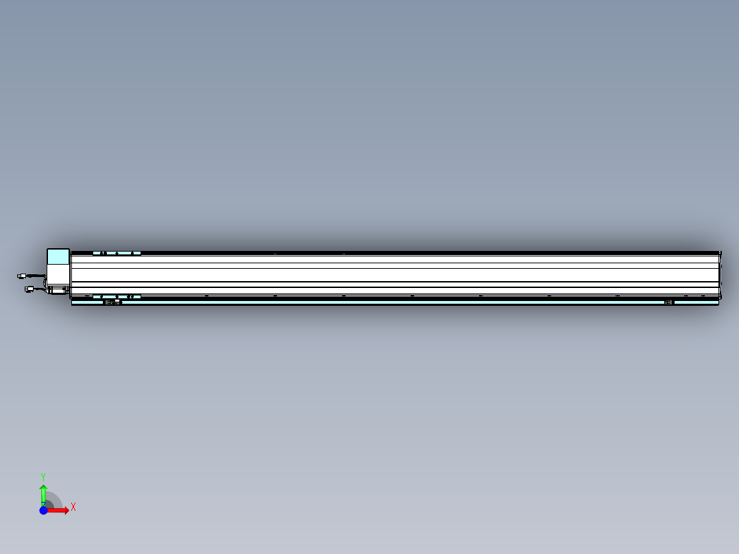 威洛博VBF同步带传动一般环境VBF14-L45-S1600-BRD-ZP40-C3前视图