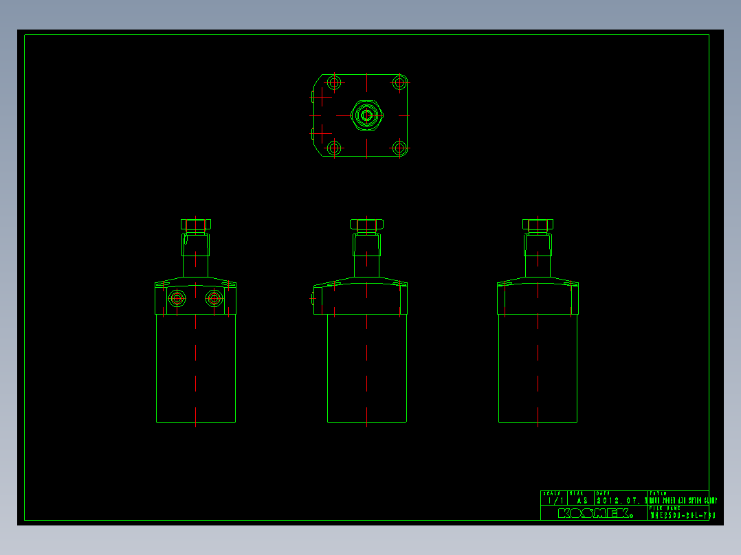 KOSMEKWHE2500-2GL-Y60多系列多零件图纸模型多系列多零件图纸模型