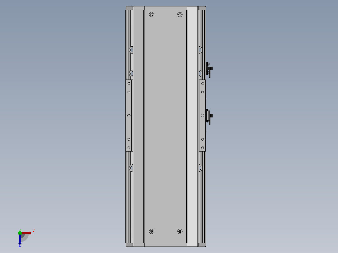 精密模组MY170-T10-100L-M-P40B-C4-C俯视图
