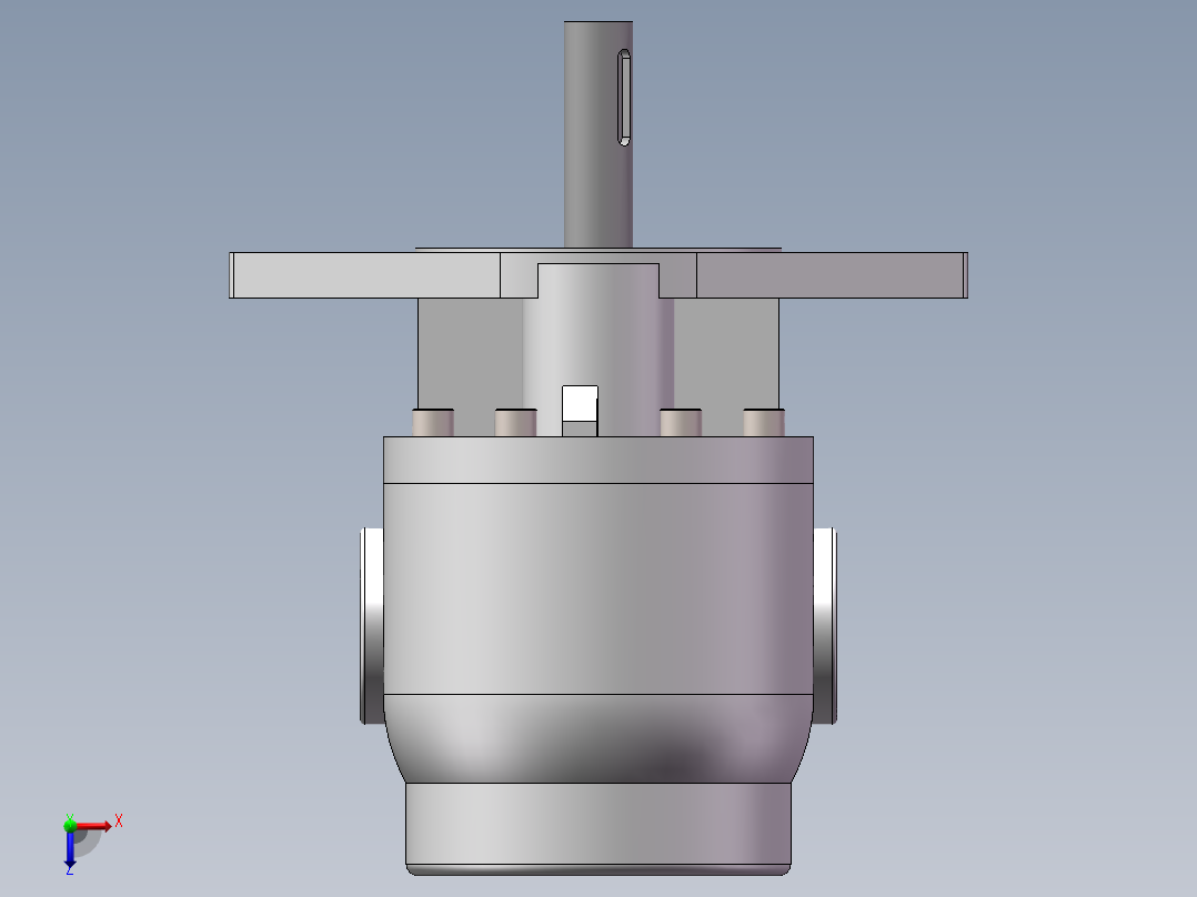 齿轮泵sw三维===1112399===200俯视图