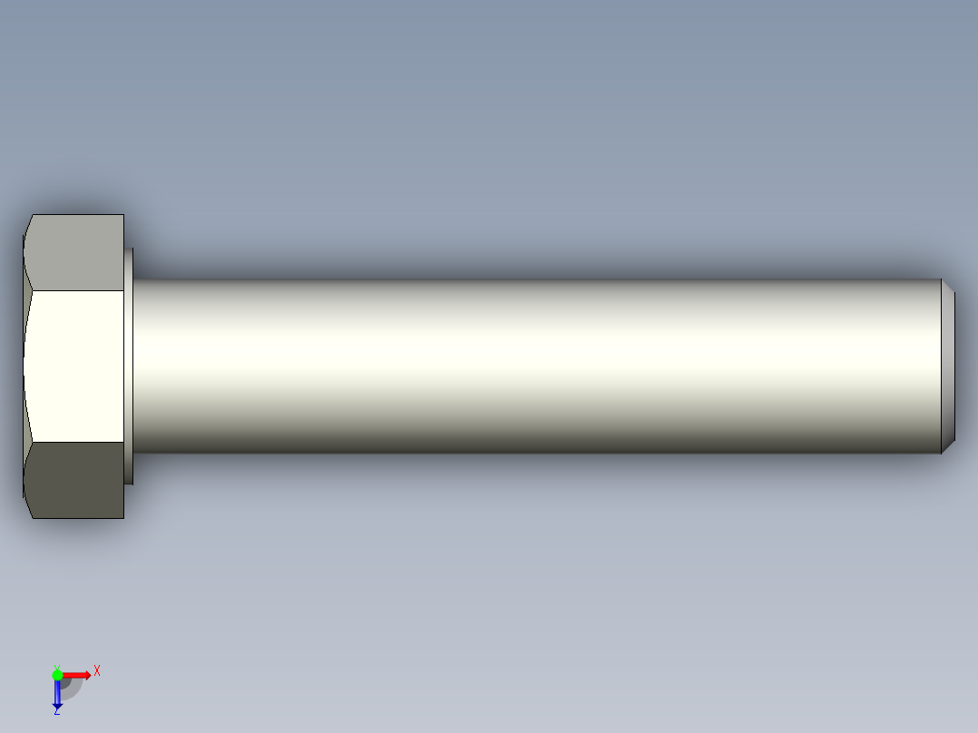 螺钉-DIN_931-M16x2x75_24.stp俯视图