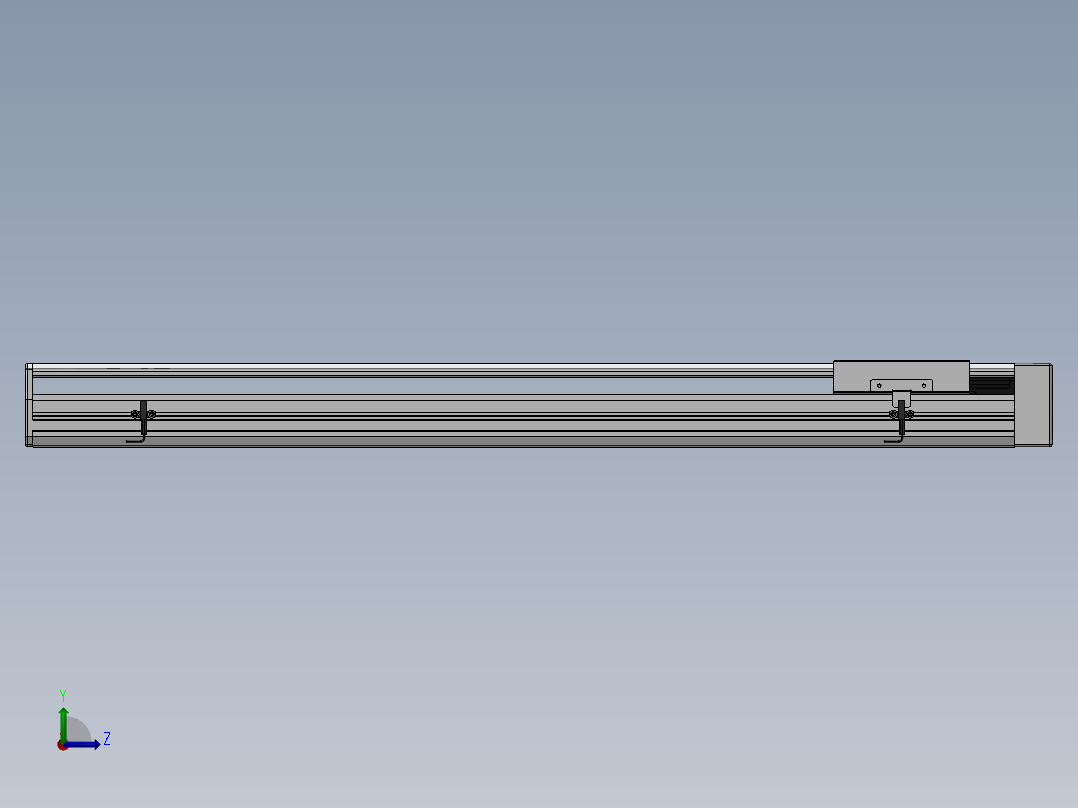 精密模组MY170-T10-850L-BL-P40B-C4-C左视图
