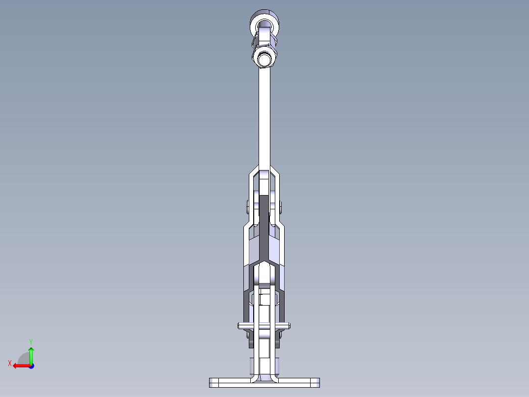 德克斯TUNKERS气缸数模T2-67S后视图