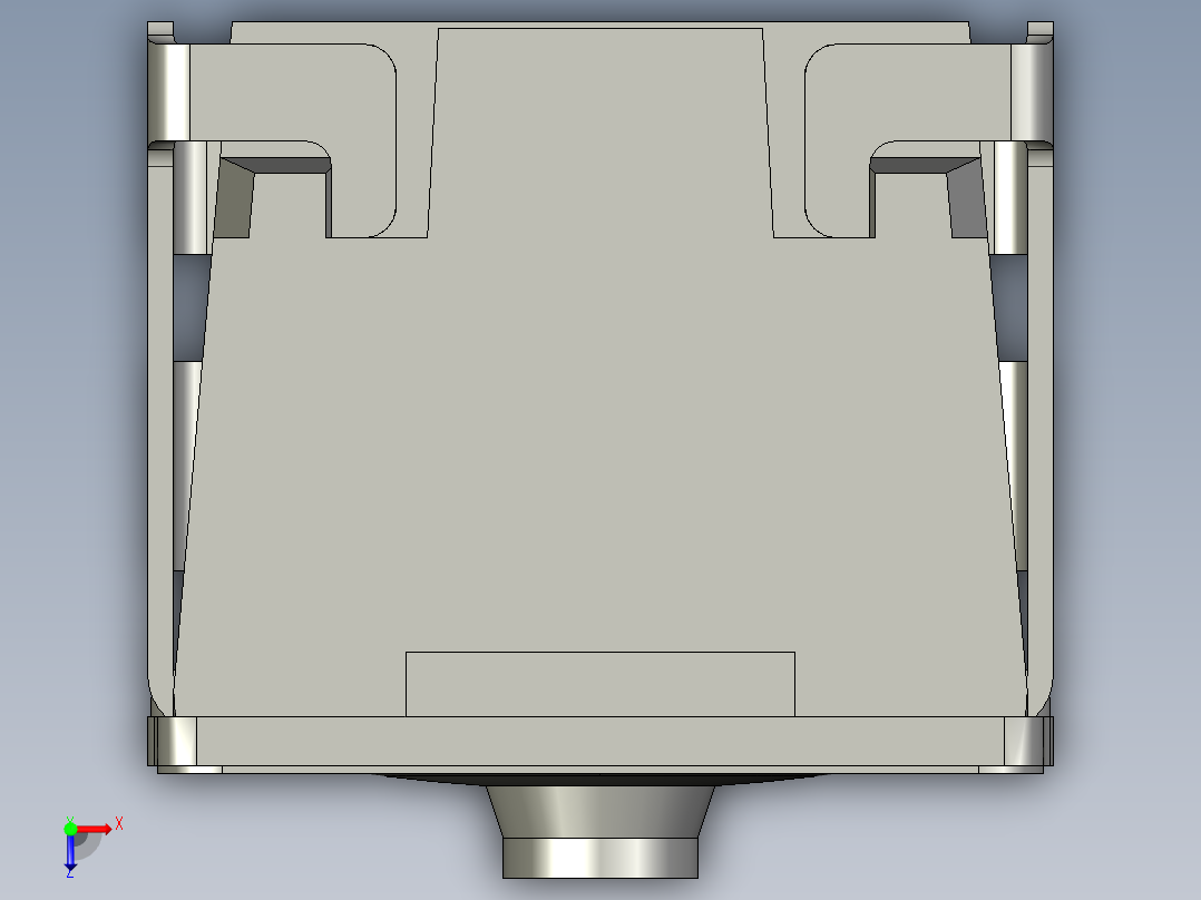12.8㎜ x 2.3㎜侧面操纵边缘贴装轻触开关俯视图