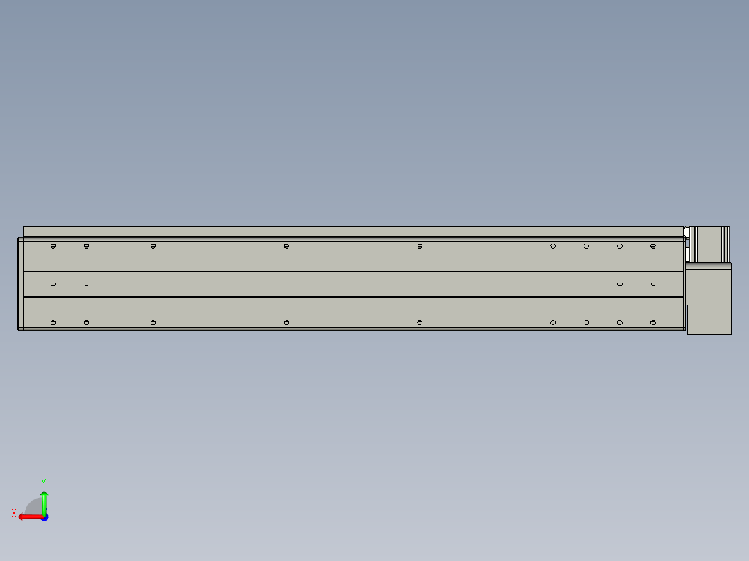 威洛博VBF14-S700-BLU后视图