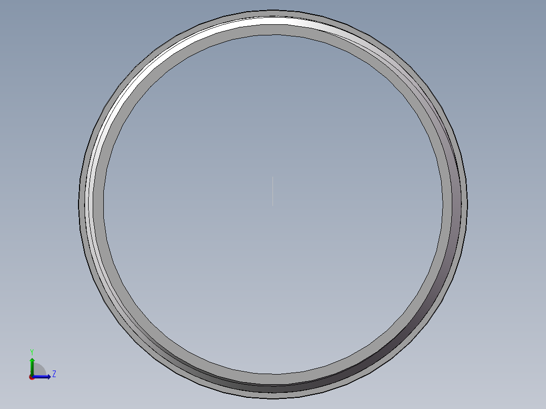 对丝-圆边等径 DN40左视图