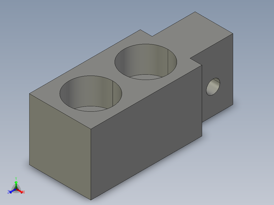 固定塊TB-3D多系列多零件图纸模型