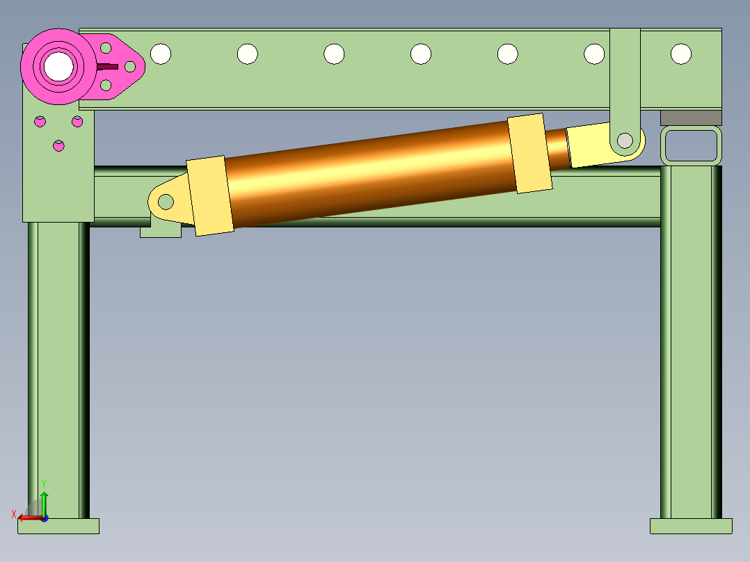 滚筒输送机 (17)后视图