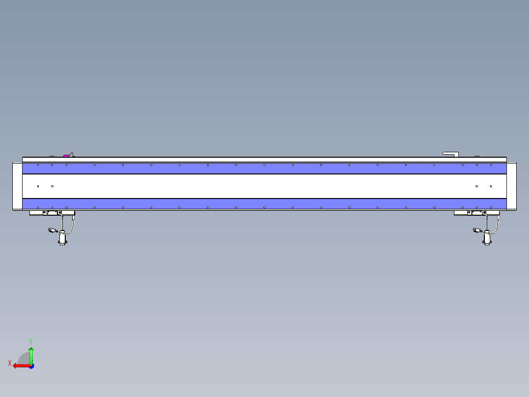 威洛博VL系列直线电机模组-2VL17E2-S1300后视图
