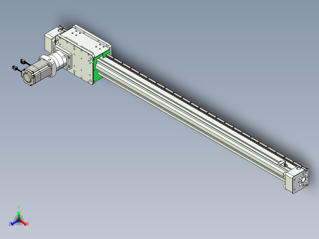 威洛博VG 系列模组VG8Z-L50π-S1320-BC-ZP75B-C3-K正等轴测图