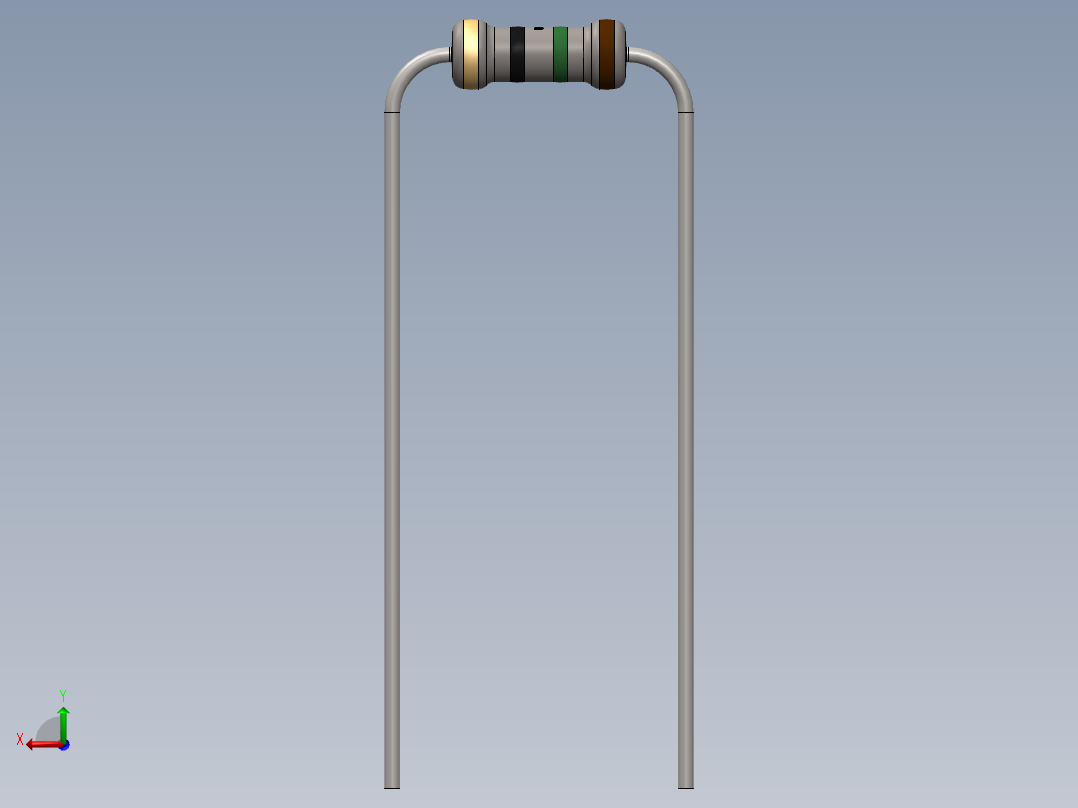 电容器 二极管 电阻器-Resistor 15 Ohm后视图