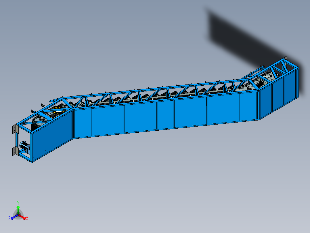 自动扶梯模型598138===50正等轴测图