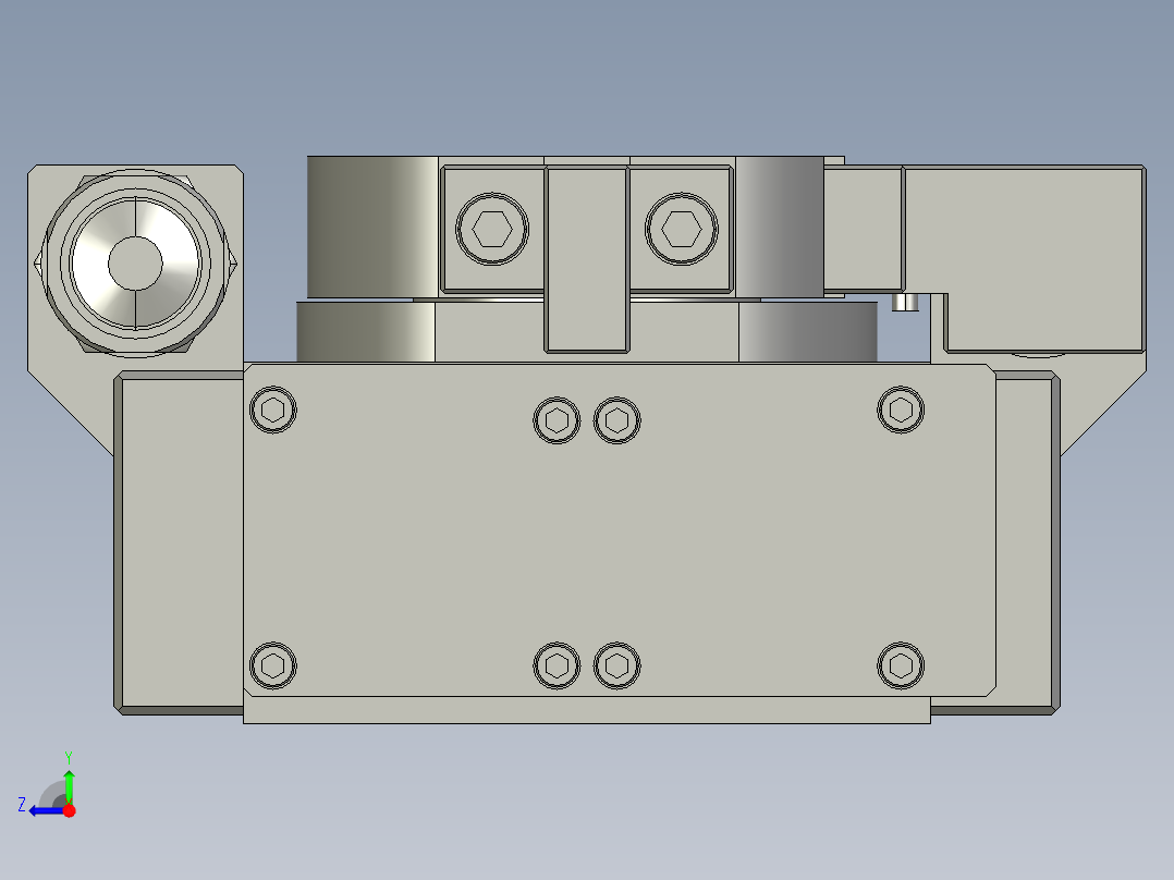 旋转气爪PRY60S-90右视图