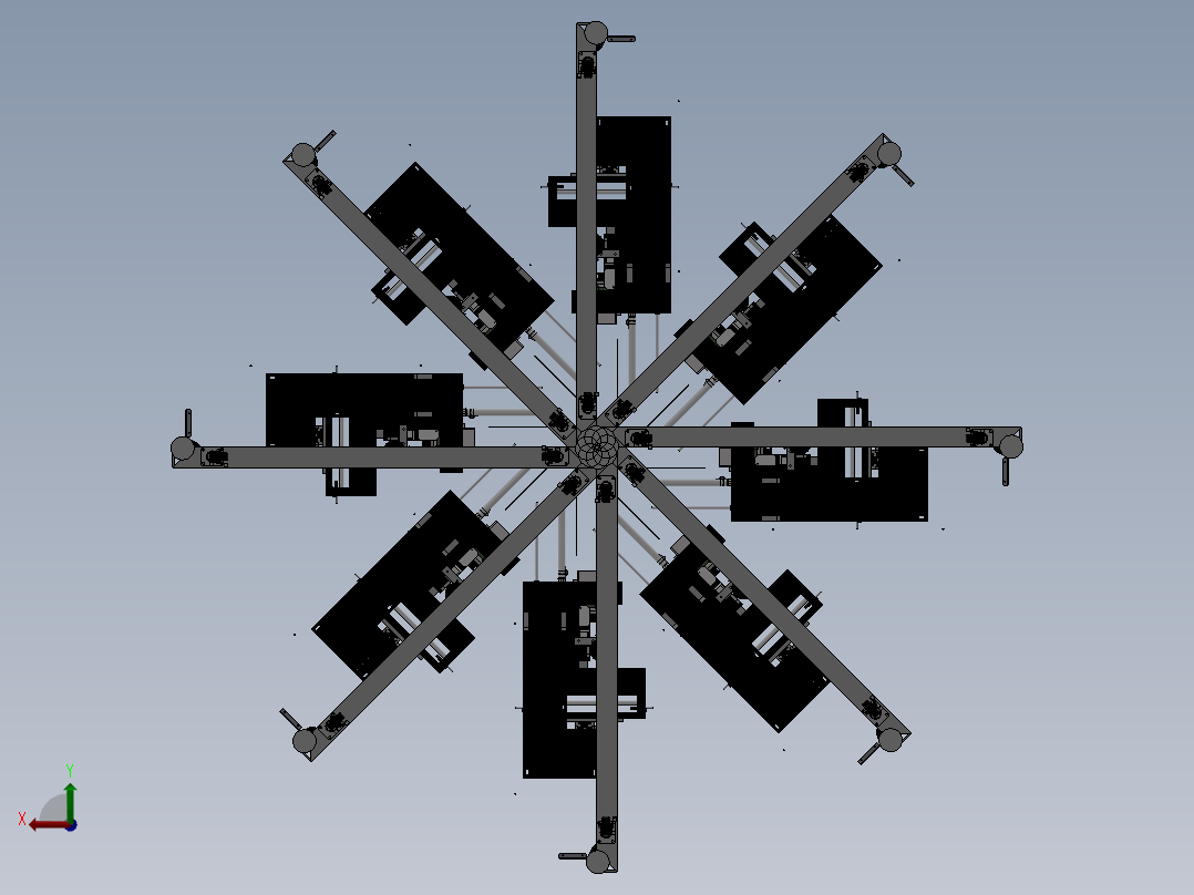 非标设备打标机后视图