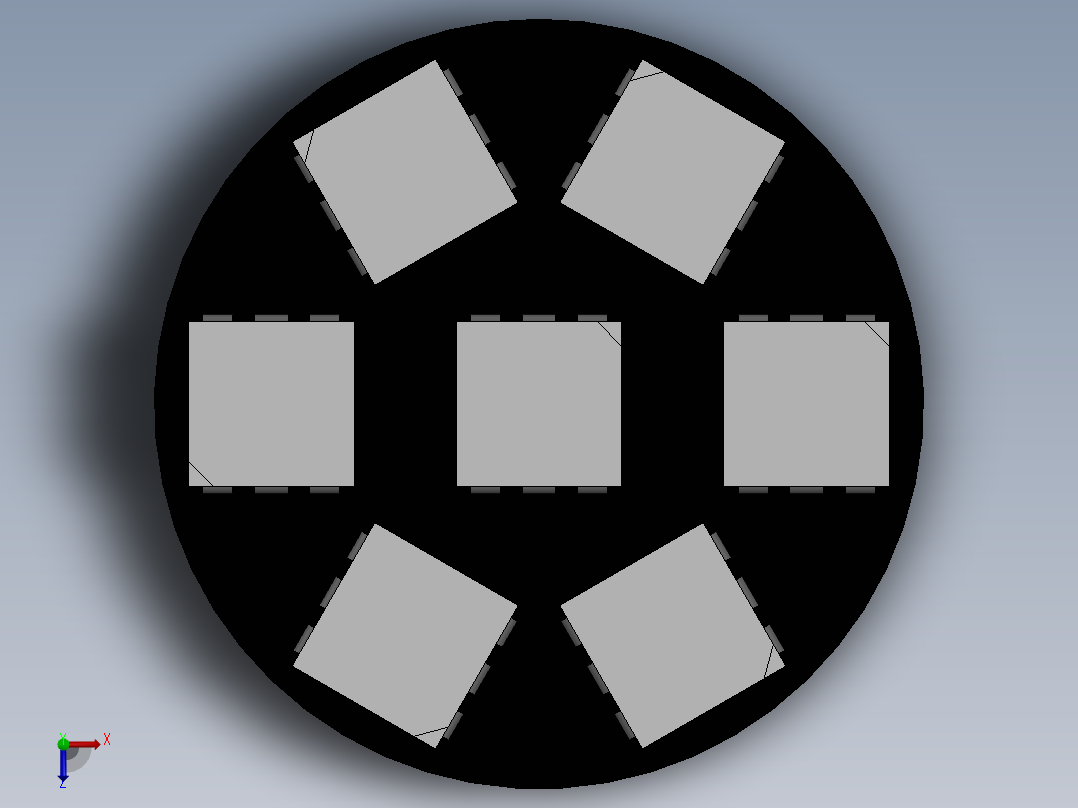 RGB氛围灯11俯视图