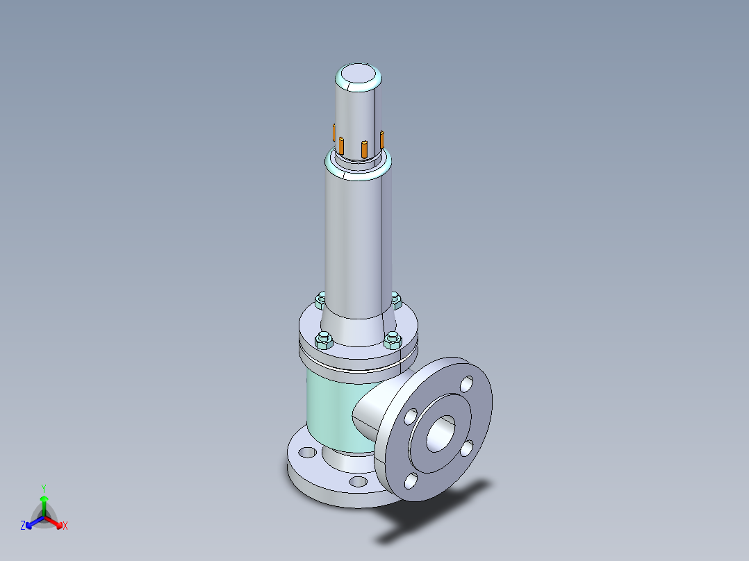 阀门模型-__________[32]正等轴测图