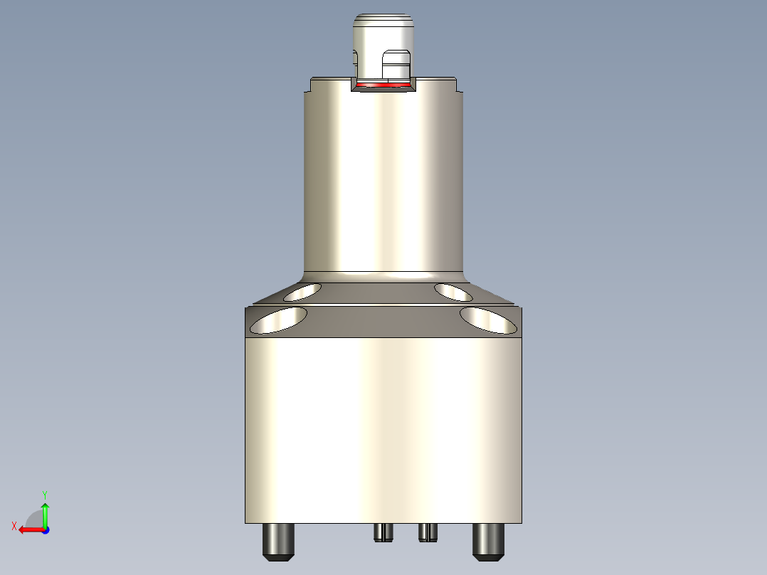 KOSMEKSFA2000-G0N-100-H70多系列多零件图纸模型多系列多零件图纸模型后视图