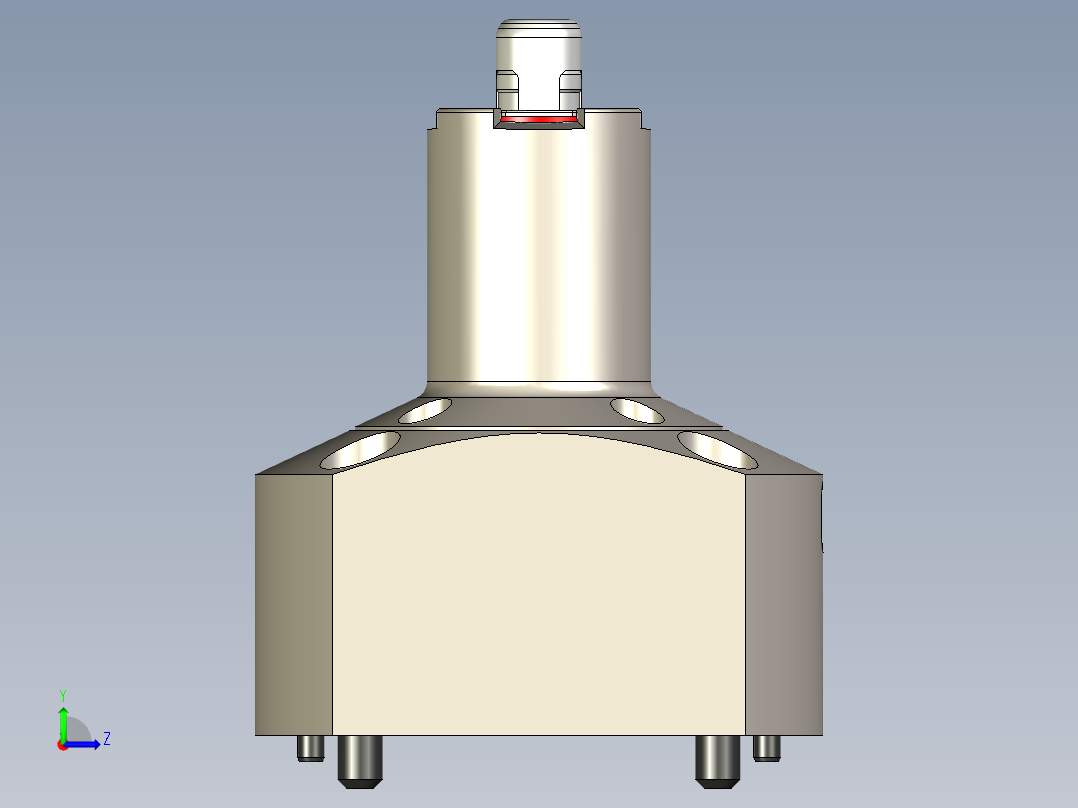 KOSMEKSFA2000-G0N-100-H70多系列多零件图纸模型多系列多零件图纸模型左视图