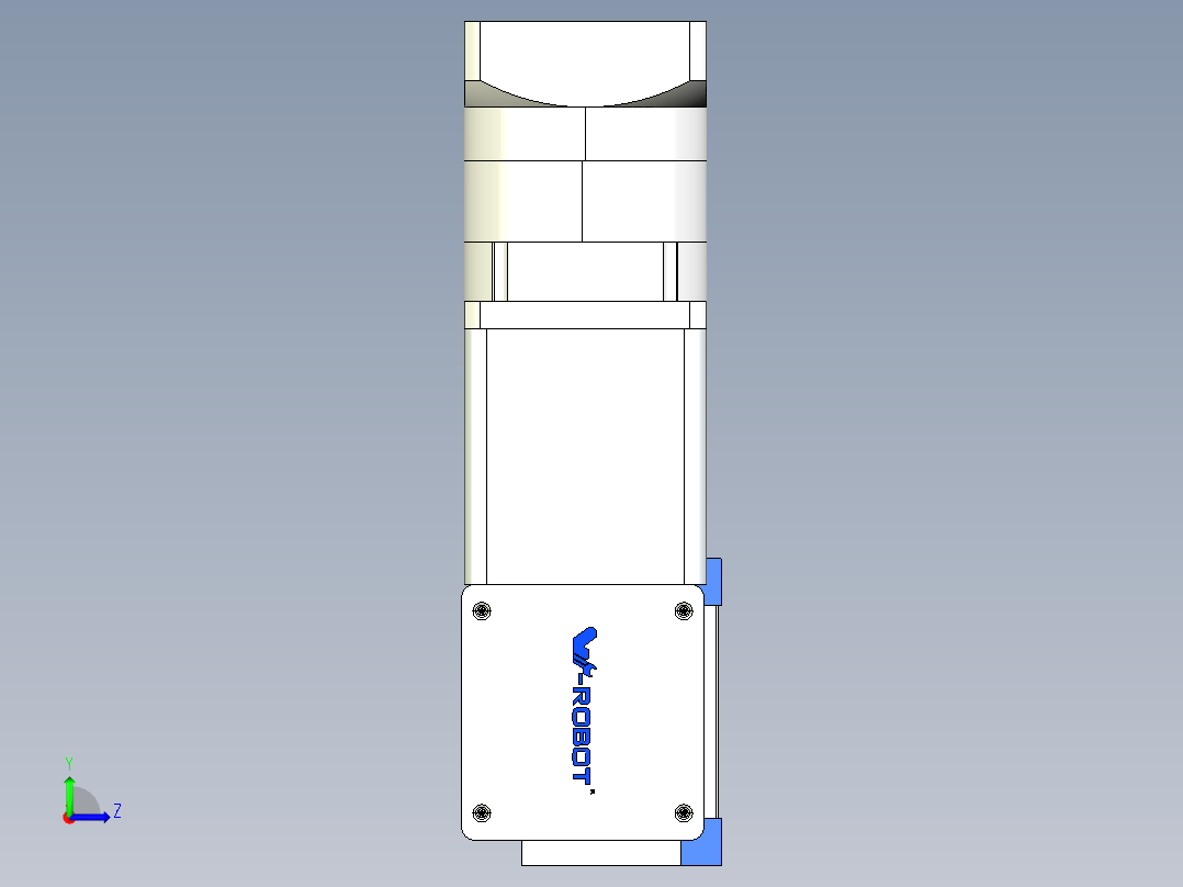 威洛博LB.GB同步带传动--欧规系列GB8-L192-S400-BR-P75-K左视图