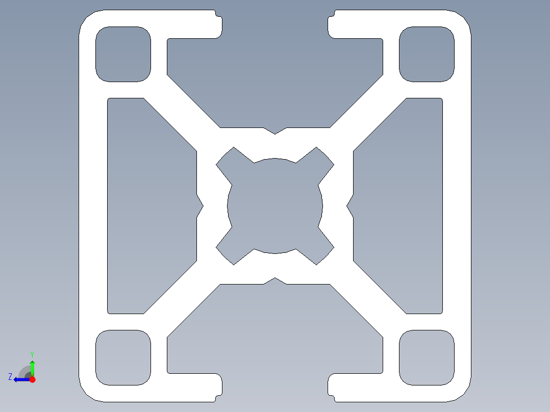 型材-BR 30X30 2N KJN992399.STEP右视图