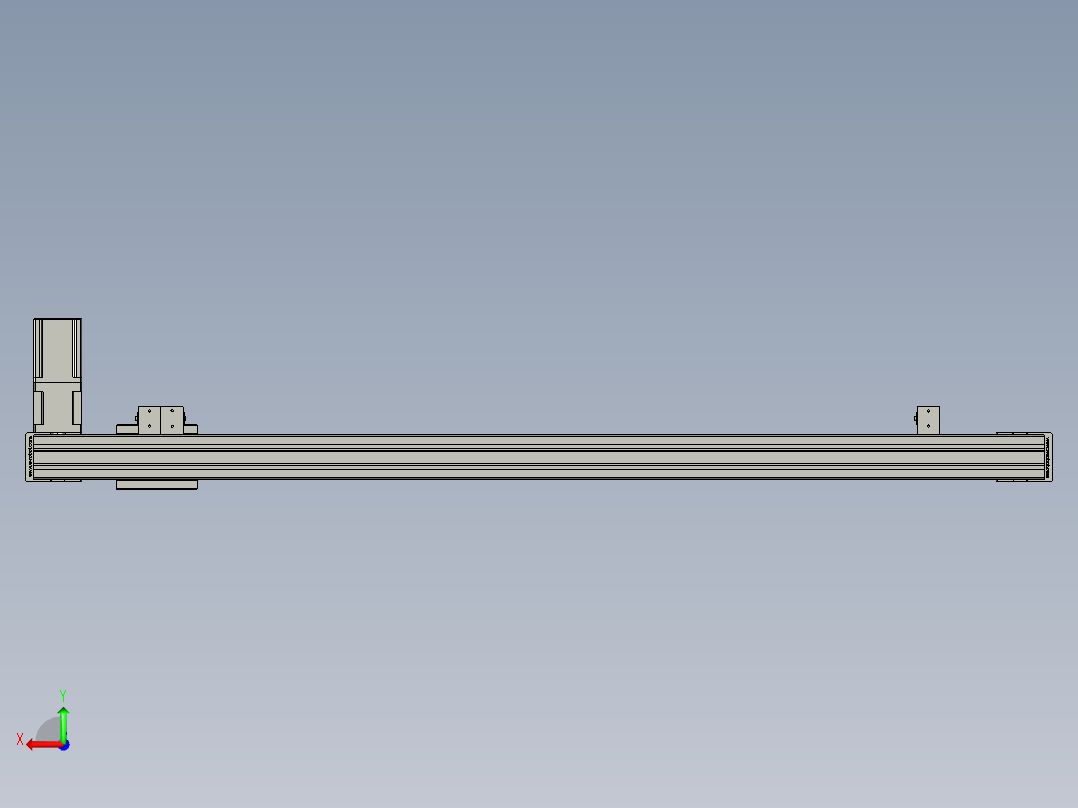 威洛博LB.GB同步带传动--欧规系列EBF5-L11-S950-BL-P20-C4后视图