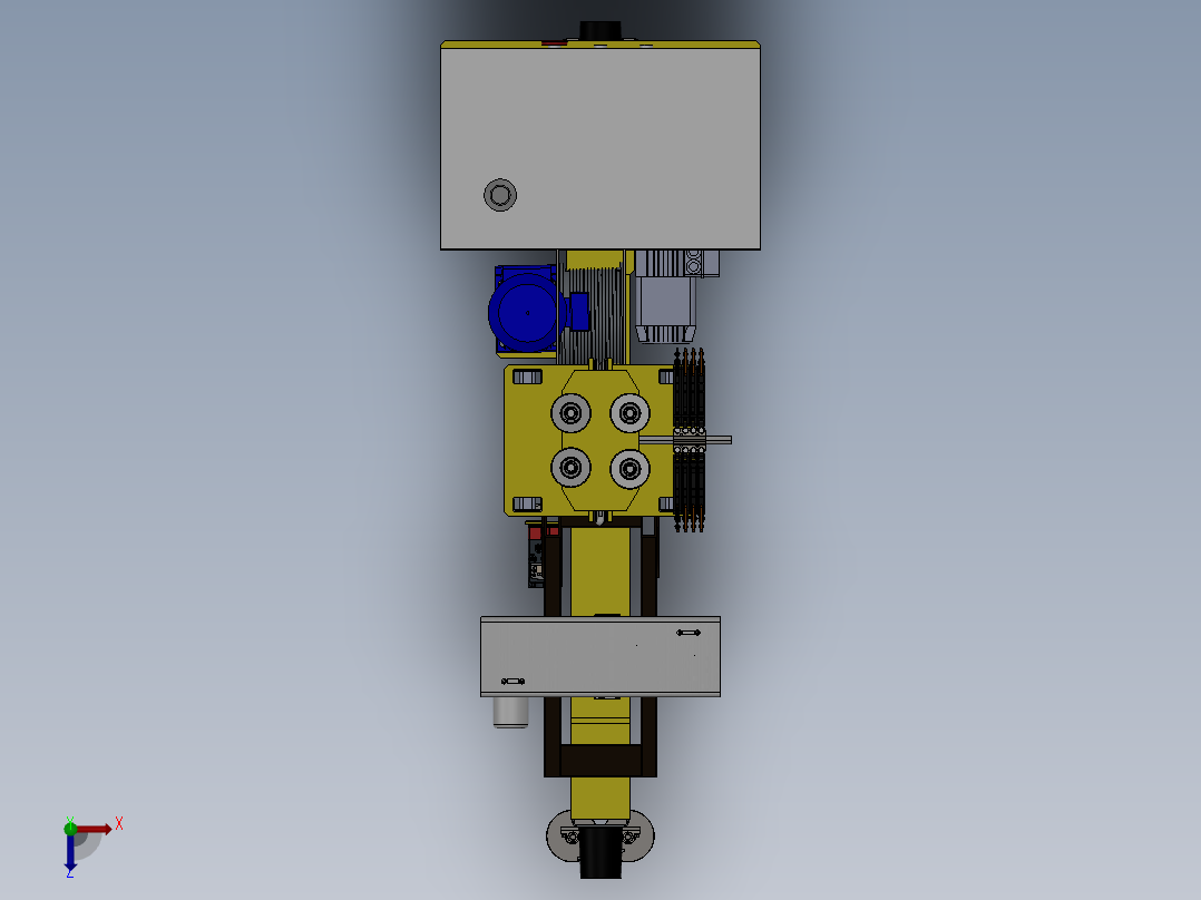 堆垛机图俯视图