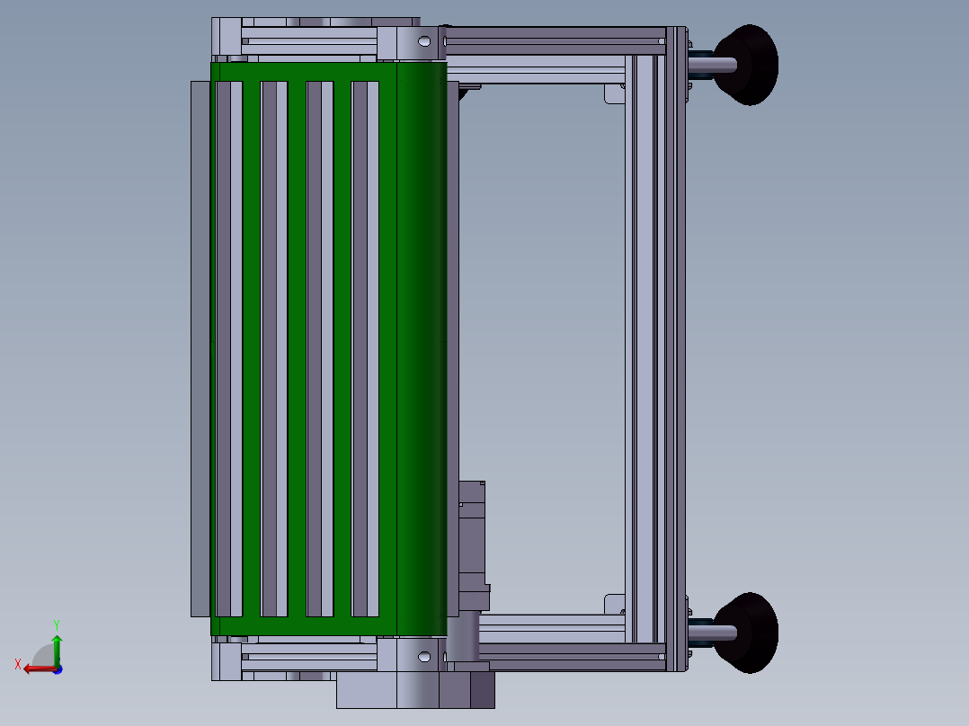 输送机3D后视图
