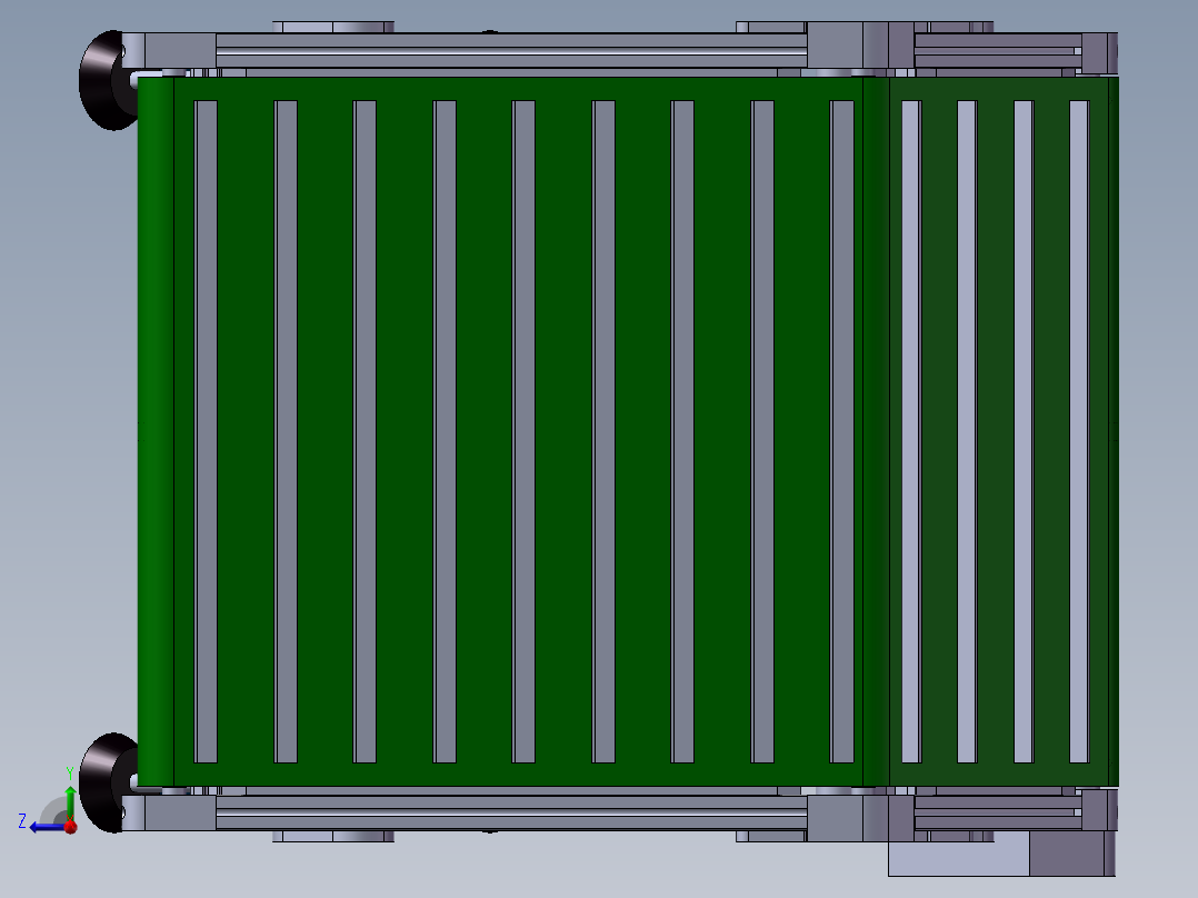 输送机3D右视图