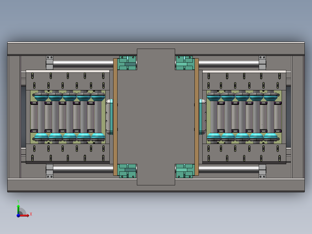 汽车ADAS车辆对中总装18可编辑前视图