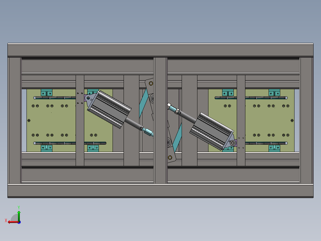 汽车ADAS车辆对中总装18可编辑后视图