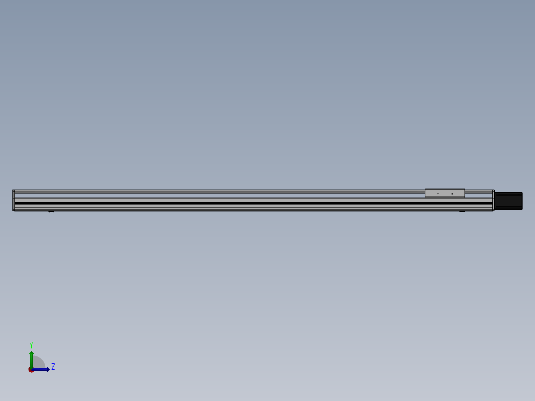 精密模组MY140-T10-950L-BC-P40B-C4-C左视图