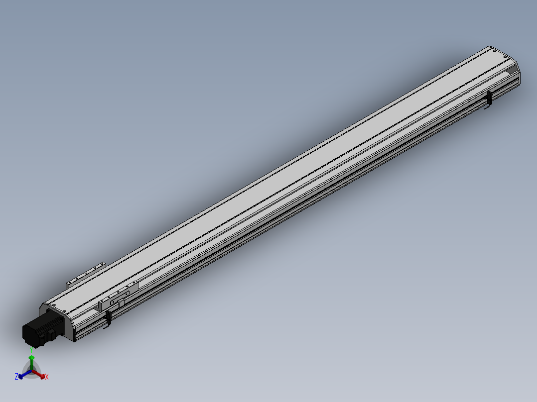 精密模组MY140-T10-950L-BC-P40B-C4-C正等轴测图