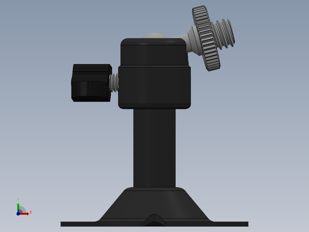 安全摄像机支架前视图