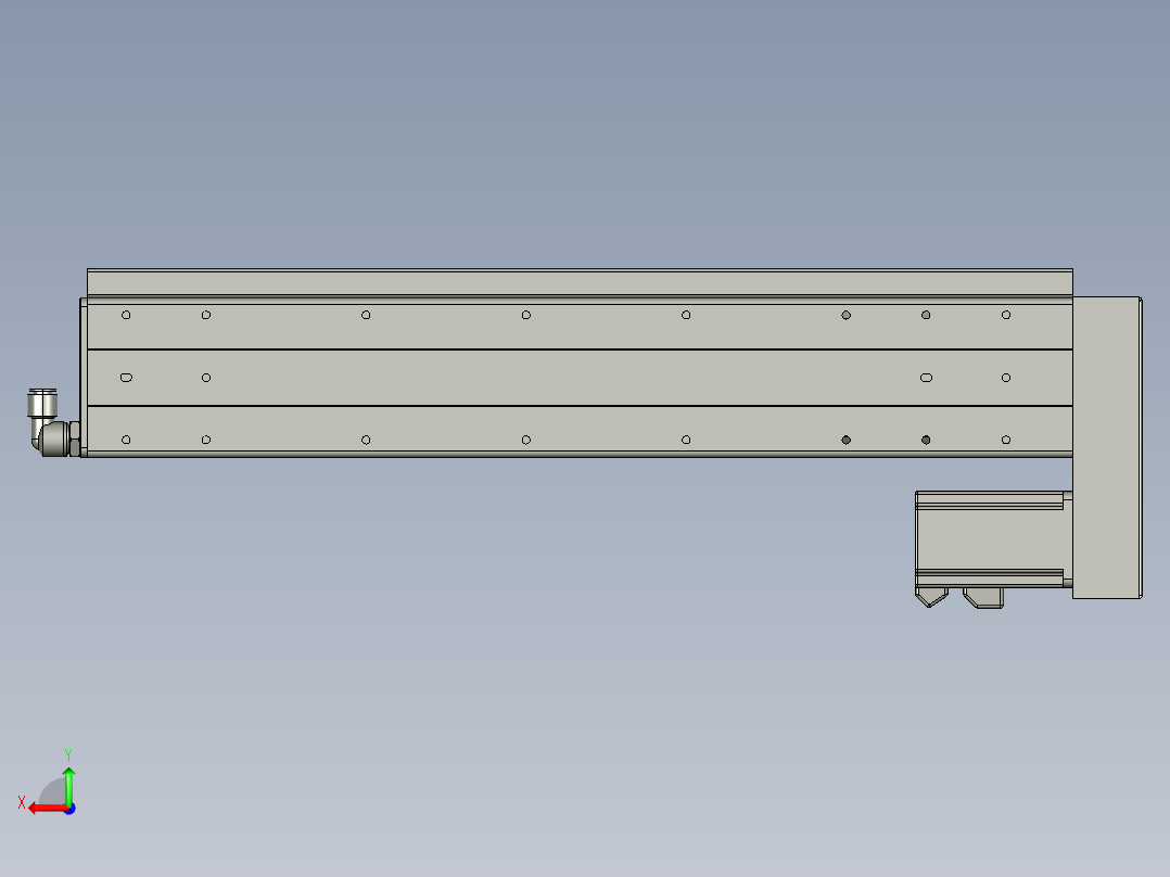 威洛博VC10-S400-BL-P40后视图