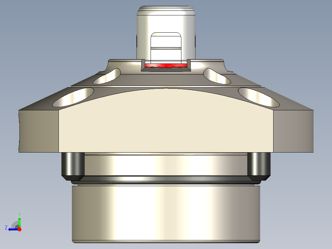 KOSMEKSFA2000-M2N-130多系列多零件图纸模型多系列多零件图纸模型右视图
