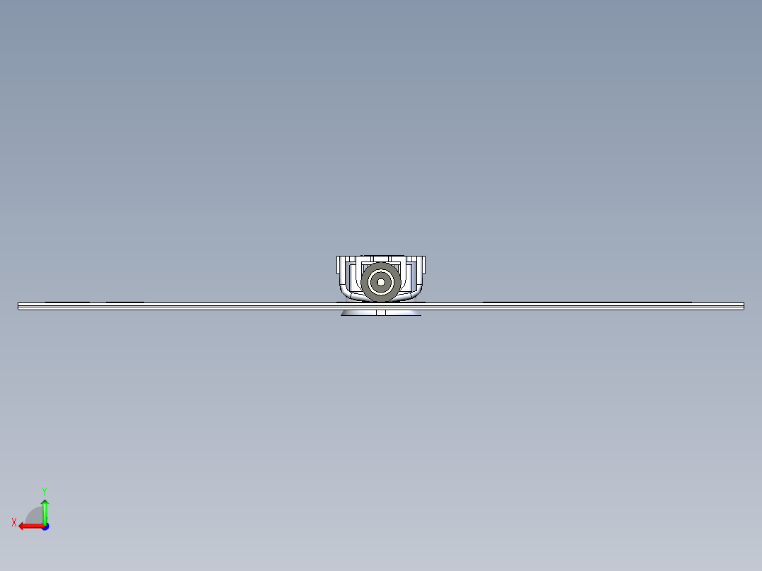 伸缩天线后视图