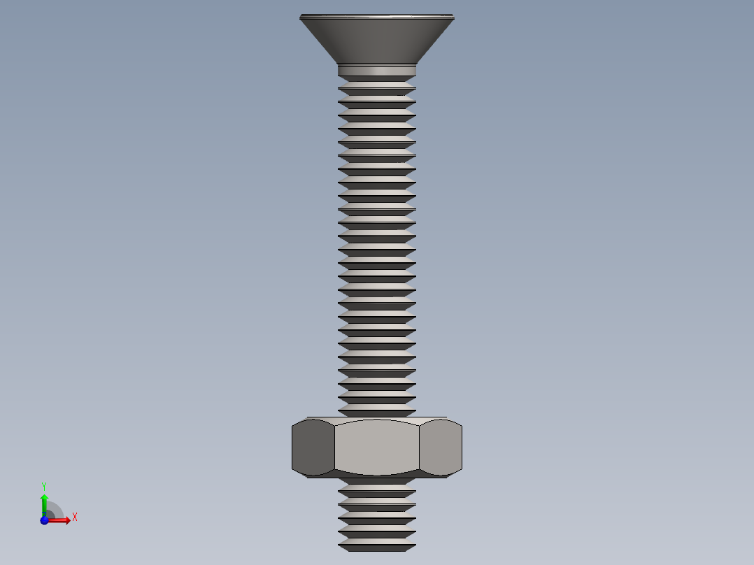 紧固件-M3 Stainless Flathead