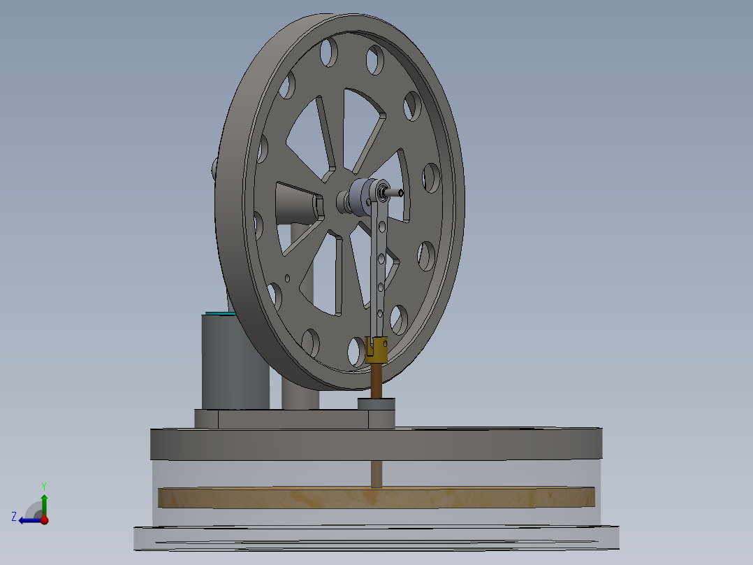 发动机 (85)右视图