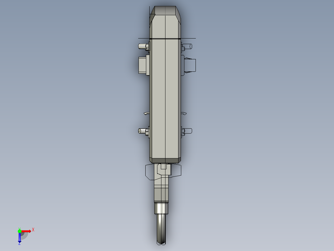 基恩士LK-HA100RT_kc图纸模型俯视图