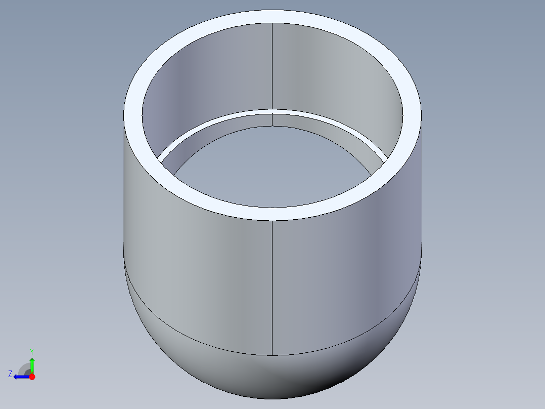 CPVC管件08-Sch80_45Elbow_SxS_9817-060 _6in右视图