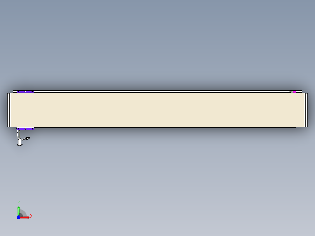 威洛博VL系列3d模型模组VL22H1Y-S1700前视图
