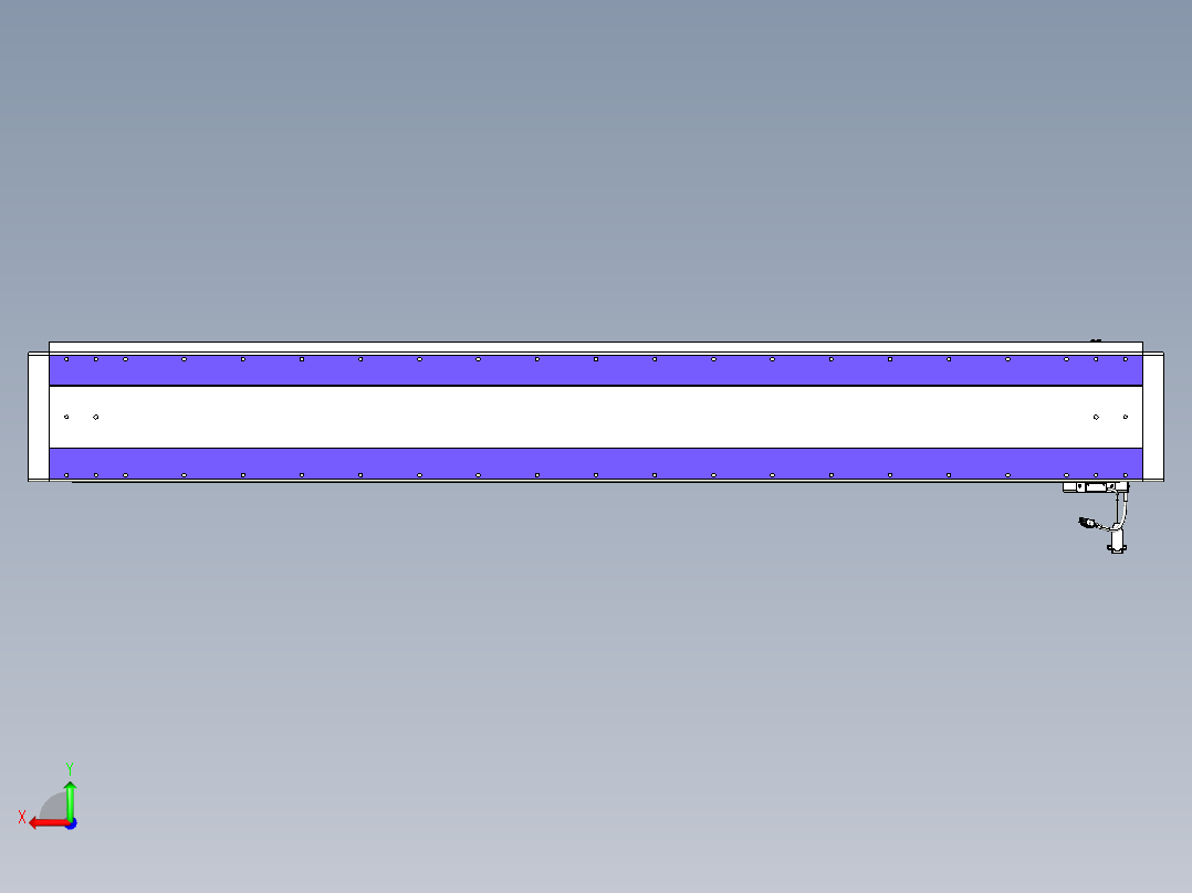 威洛博VL系列3d模型模组VL22H1Y-S1700后视图