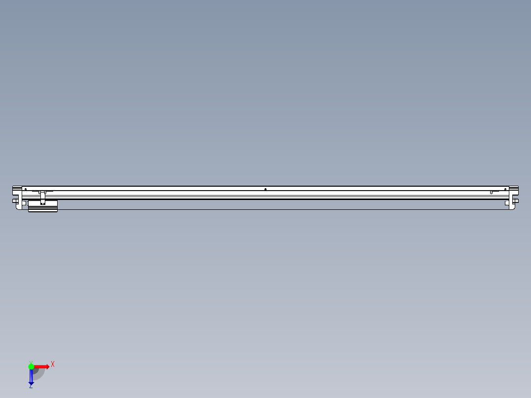 威洛博VL系列3d模型模组VL22H1Y-S1700俯视图