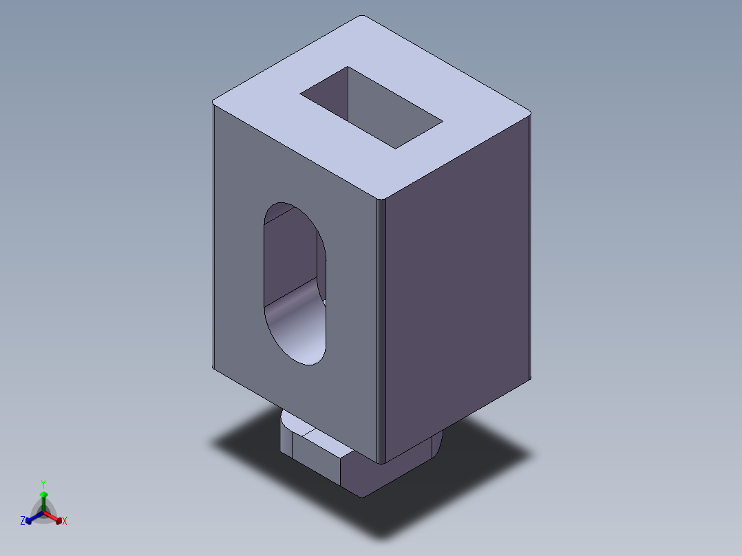 铝型材及其附件6.21.08.SLDPRT正等轴测图