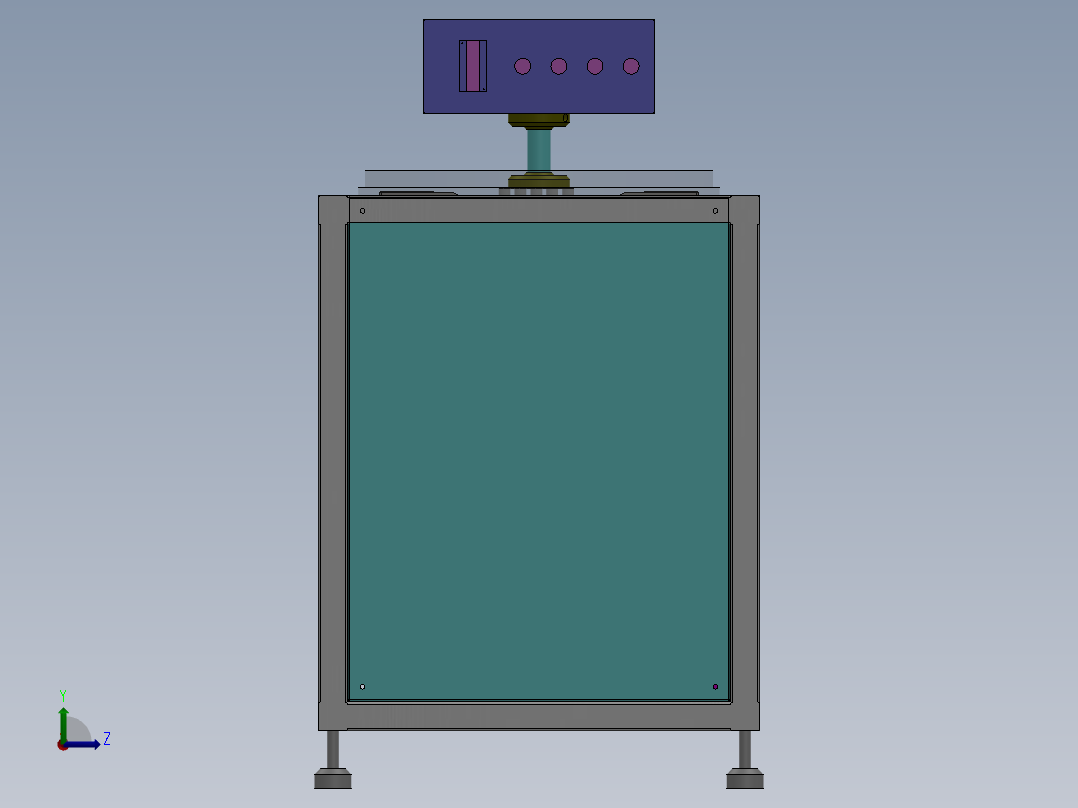 真空离心机三维==100632==30左视图