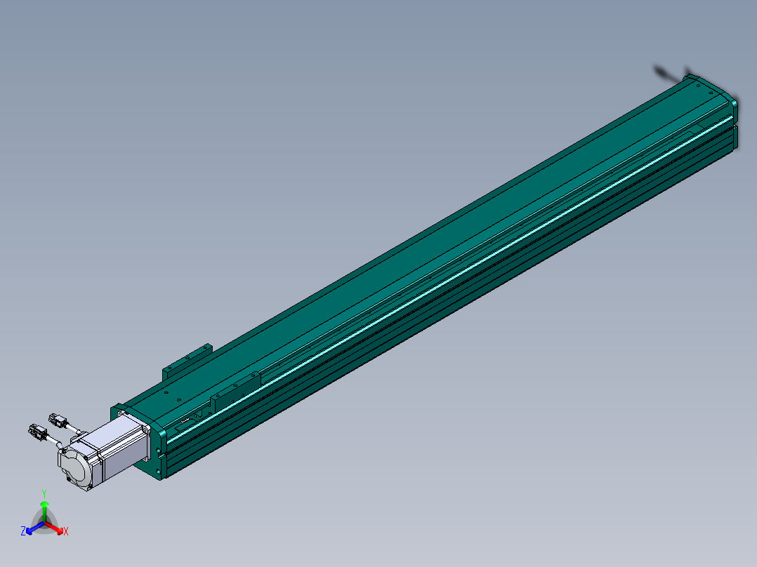 东锦丝杆传动-直线滑台模组DH100-C-L10-S900-BC-O400W-C3