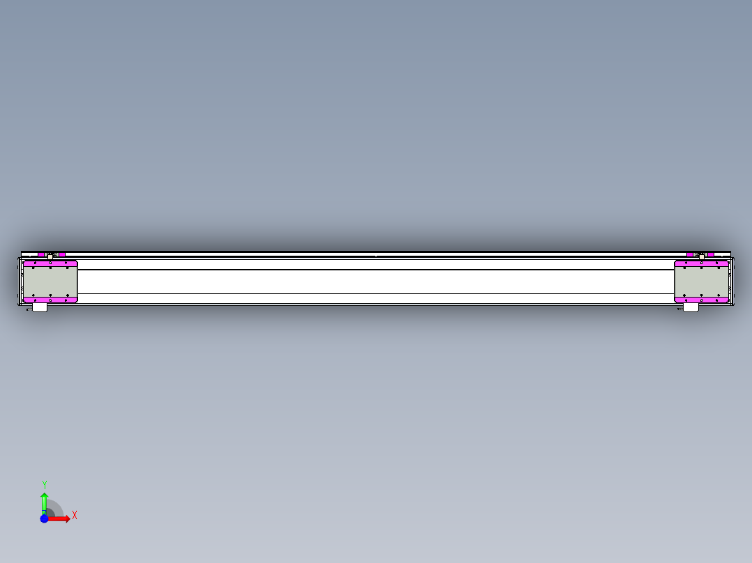 威洛博LC系列3d模型模组2LC14S1Y-S1700前视图