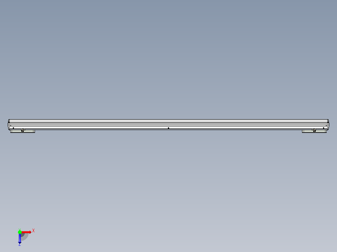 威洛博LC系列3d模型模组2LC14S1Y-S1700俯视图