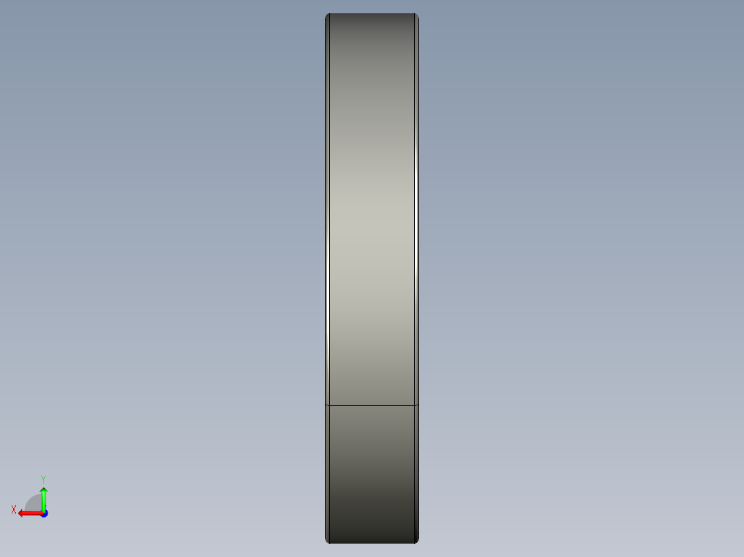 深沟球轴承61909后视图