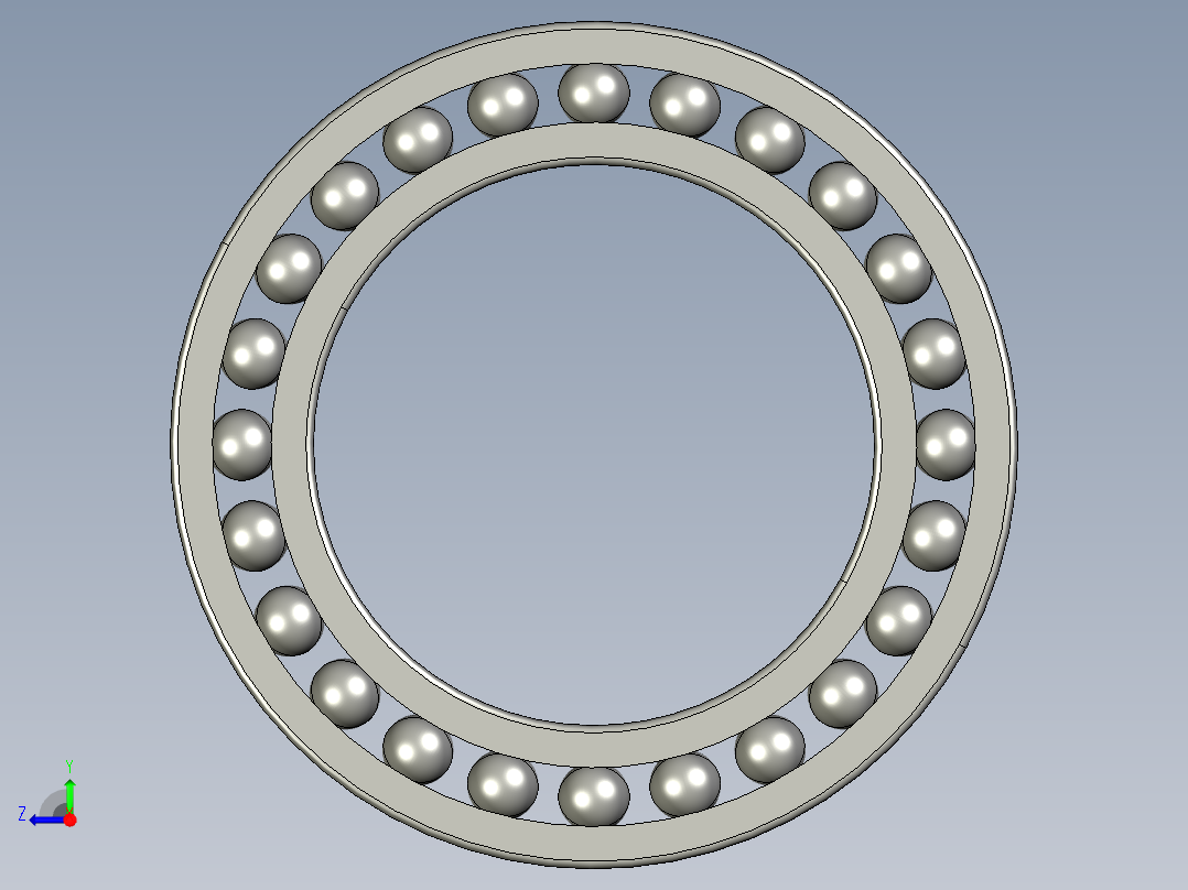 深沟球轴承61909右视图